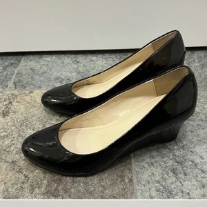 Calvin Klein Patent Leather Wedge